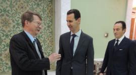 Jaromír Kohlíček a Bašár Assad